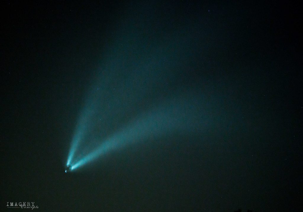 SpaceX Falcon 9 launch captures with a Nikon Z7