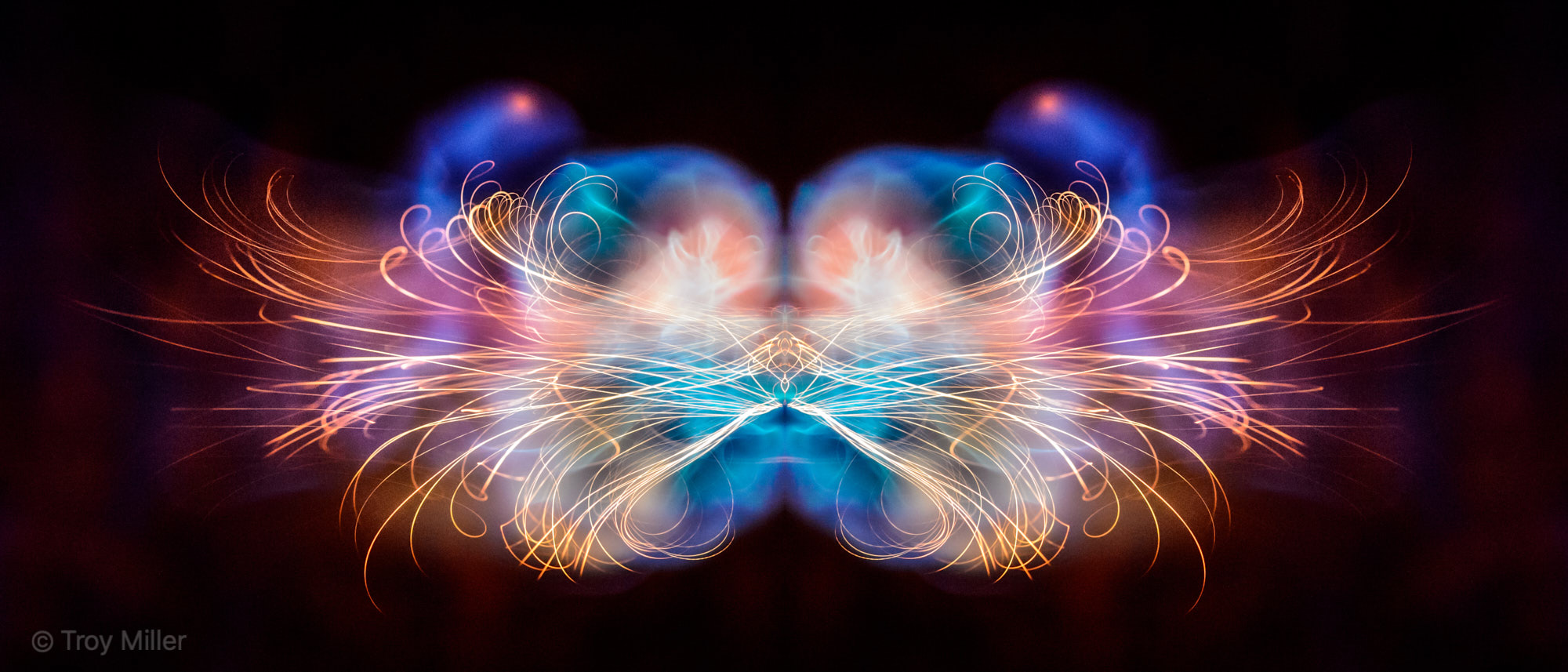 abstract fire image by Troy Miller