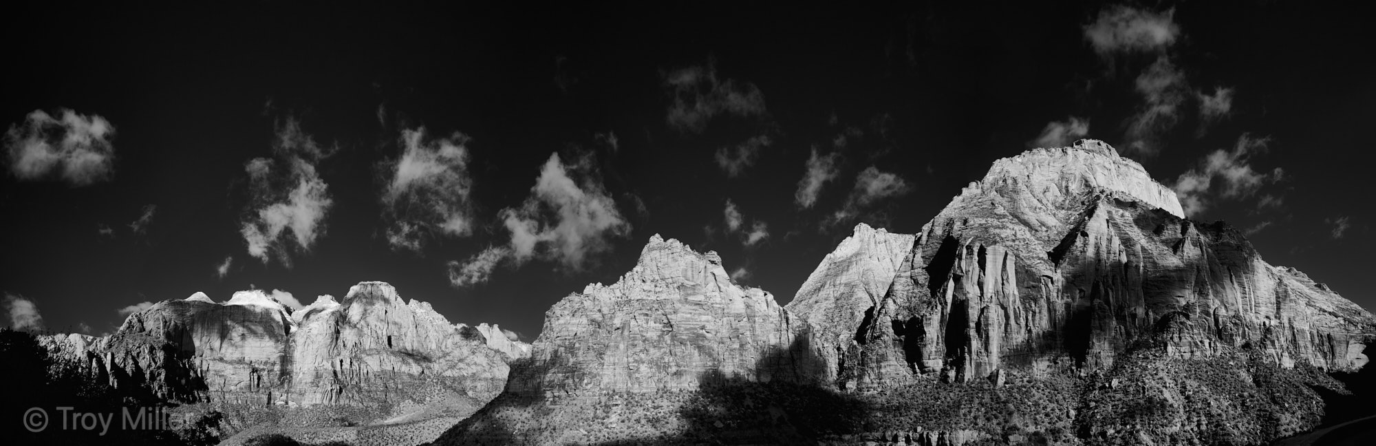 Zion Infrared pano shot with the Nikon Z6